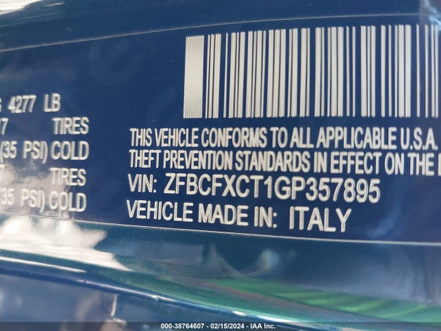 2016 FIAT 500X ZFBCFXCT1GP357895 Photo 8