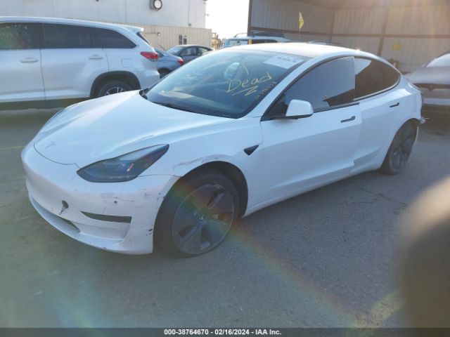 5YJ3E1EA0MF907912 Tesla Model 3 Standard Range Plus Rear-wheel Drive