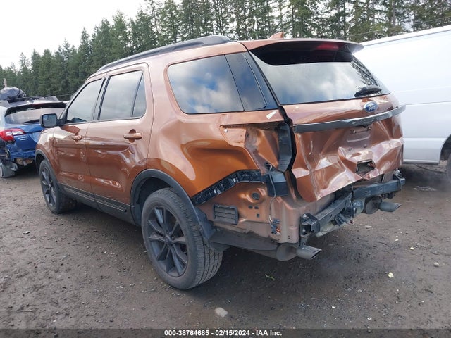 Ford EXPLORER XLT 2017 1FM5K8D80HGA23405 Image 3