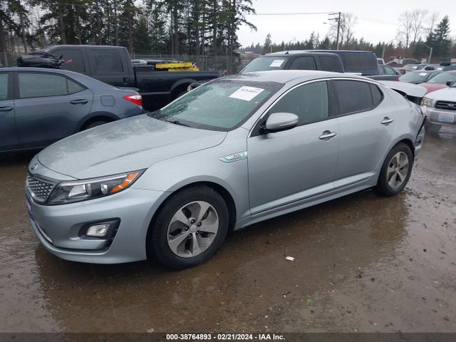 KIA Optima Hybrid Lx 2014 KNAGM4AD3E5070501 Image 2