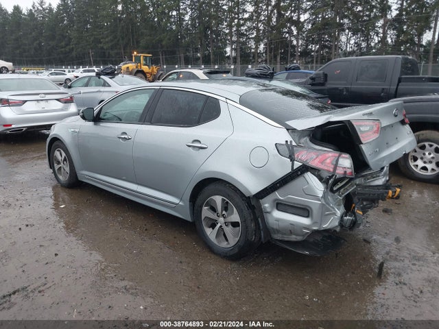 KIA Optima Hybrid Lx 2014 KNAGM4AD3E5070501 Image 3