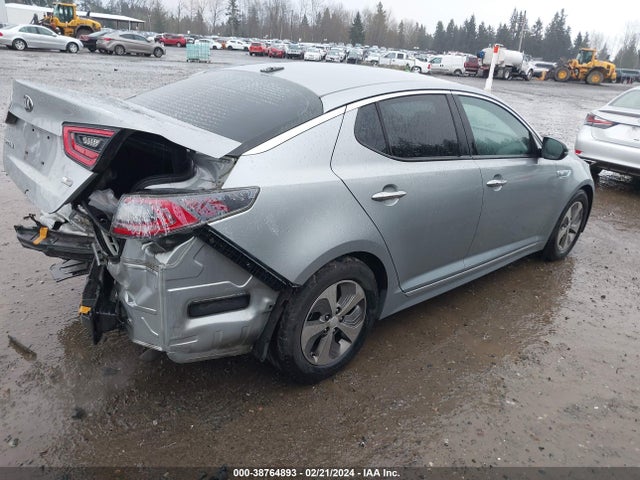 KIA Optima Hybrid Lx 2014 KNAGM4AD3E5070501 Image 4