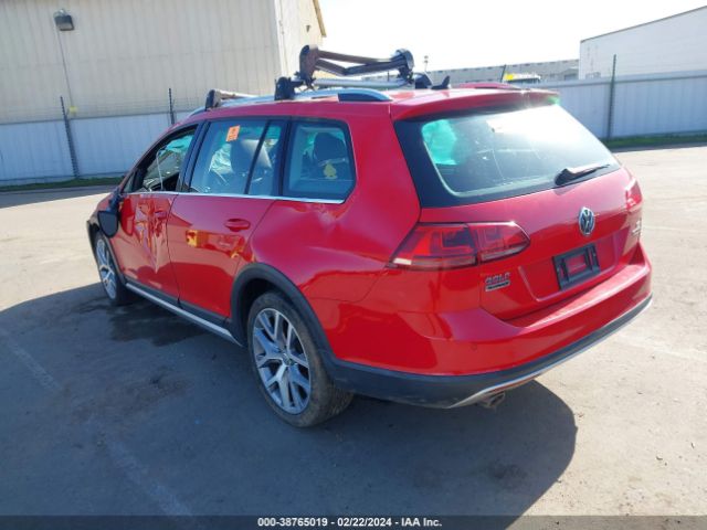 3VWH17AU2HM531331 Volkswagen Golf Alltrack Tsi S/tsi Se/tsi Sel