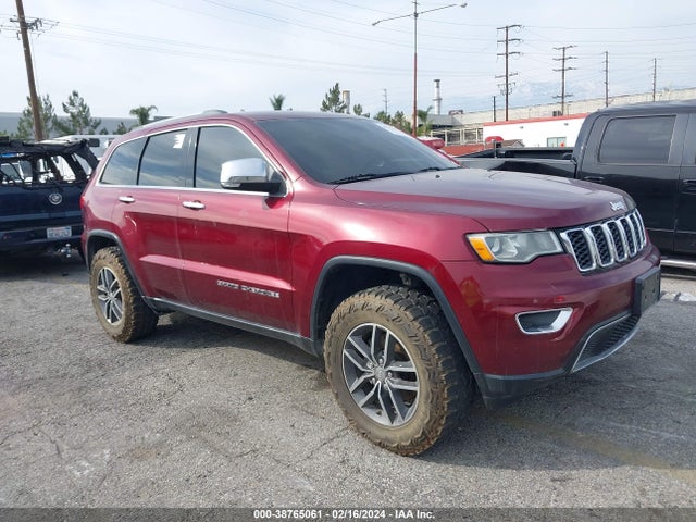 2017 JEEP GRAND CHEROKEE LIMITED 4X2 VIN: 1C4RJEBG5HC793382