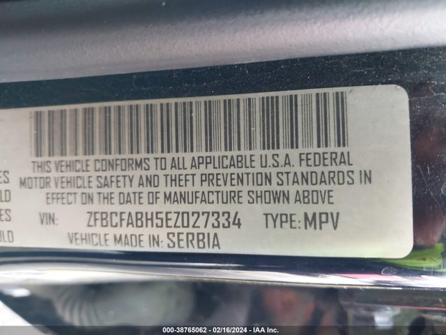 2014 FIAT 500L ZFBCFABH5EZ027334 Photo 8