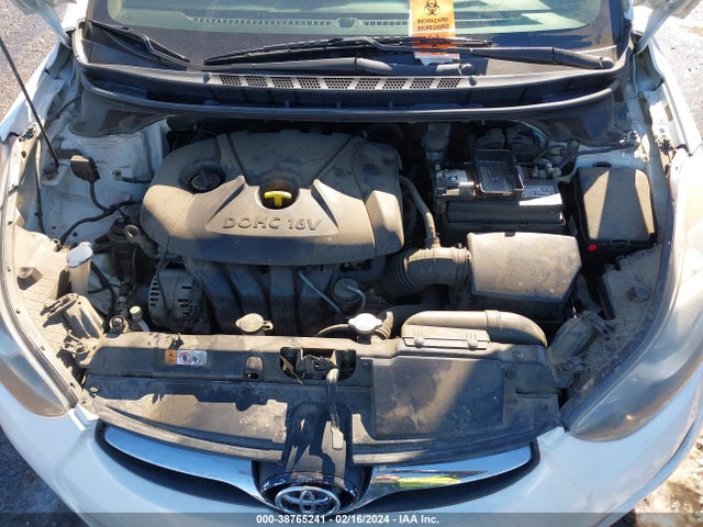 2013 HYUNDAI ELANTRA GLS VIN: 5NPDH4AE8DH346382