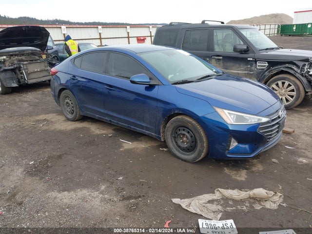2019 HYUNDAI ELANTRA SEL VIN: 5NPD84LF9KH438622
