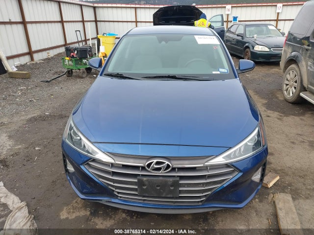 2019 HYUNDAI ELANTRA SEL VIN: 5NPD84LF9KH438622