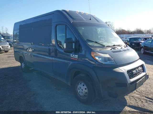 RAM Promaster 3500 Cargo Van High Roof 159 Wb Ext 2020 3C6URVJG2LE108476 main image