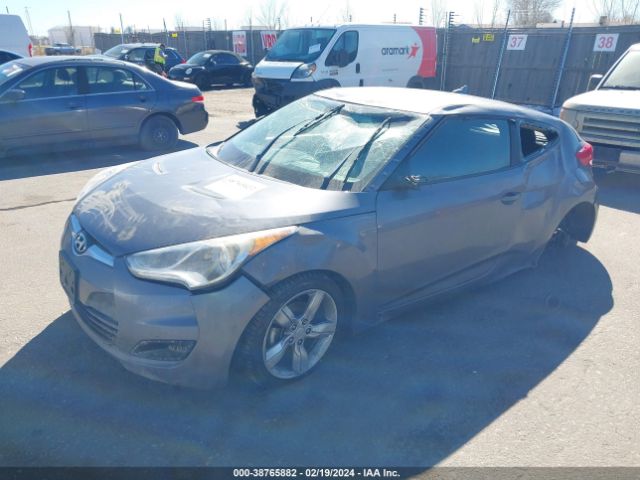 KMHTC6AD4EU186078 Hyundai Veloster Base W/black