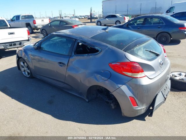 KMHTC6AD4EU186078 Hyundai Veloster Base W/black
