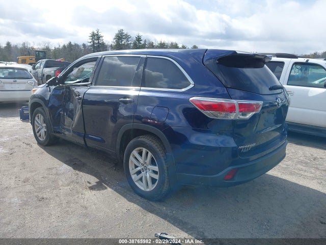 Toyota Highlander Le V6 2016 5TDBKRFH4GS266987 Image 3