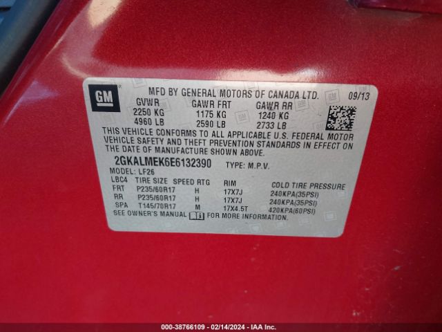 2GKALMEK6E6132390 GMC Terrain Sle-1
