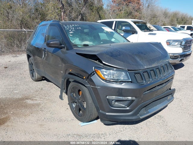 Aukcja sprzedaży 2020 Jeep Compass Altitude 4x4, vin: 3C4NJDBB0LT165305, numer aukcji: 38766132