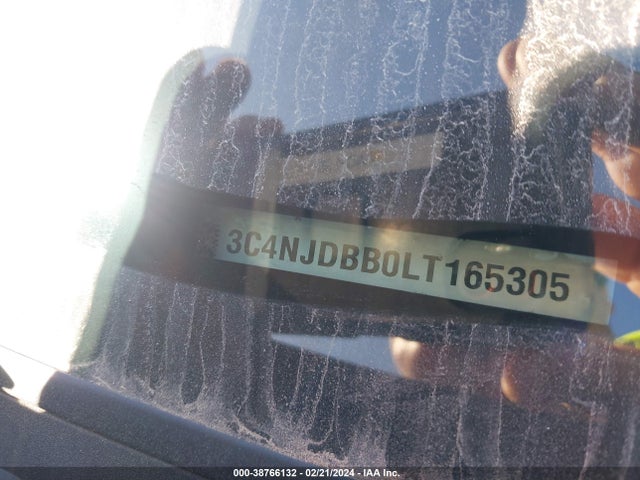 Aukcja sprzedaży 2020 Jeep Compass Altitude 4x4, vin: 3C4NJDBB0LT165305, numer aukcji: 38766132