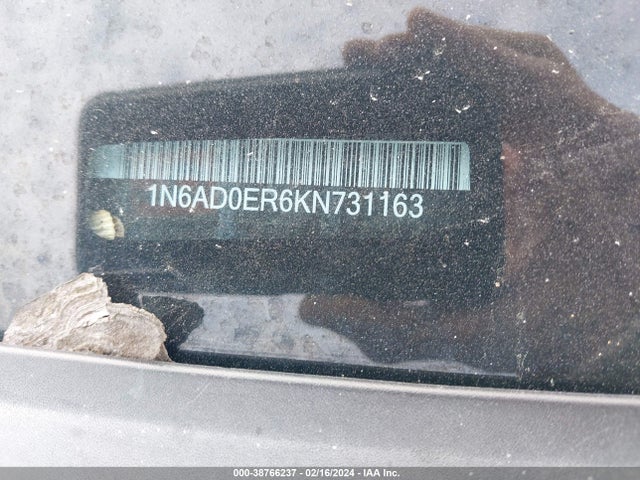 Nissan Frontier Sv 2019 1N6AD0ER6KN731163 Image 9