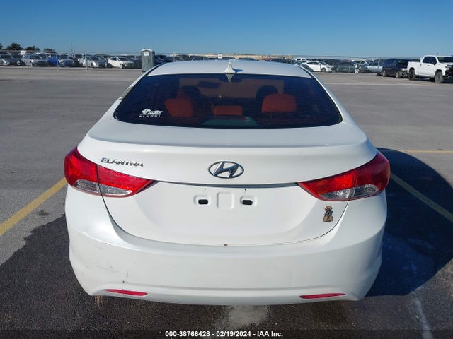 2013 HYUNDAI ELANTRA GLS VIN: 5NPDH4AE1DH209798