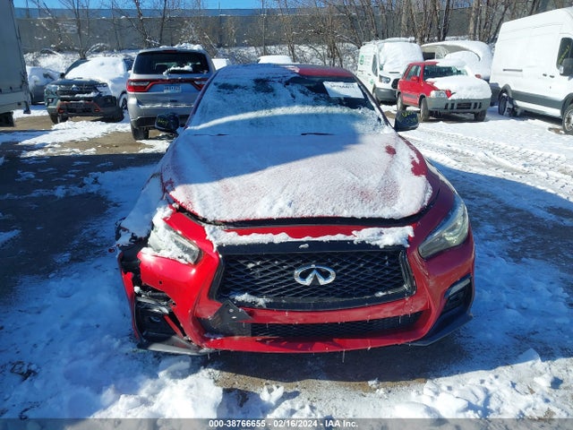 2018 INFINITI Q50 3.0T RED SPORT 400 VIN: JN1FV7AR5JM480647