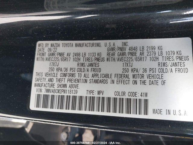 7MMVABCM2PN118139 Mazda Cx-50 2.5 S Preferred Plus