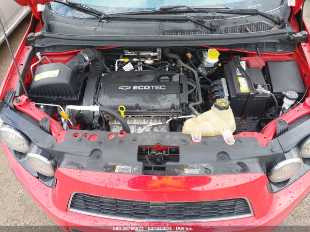 Chevrolet Sonic Lt Auto 2014 1G1JC5SH6E4244143 Image 10