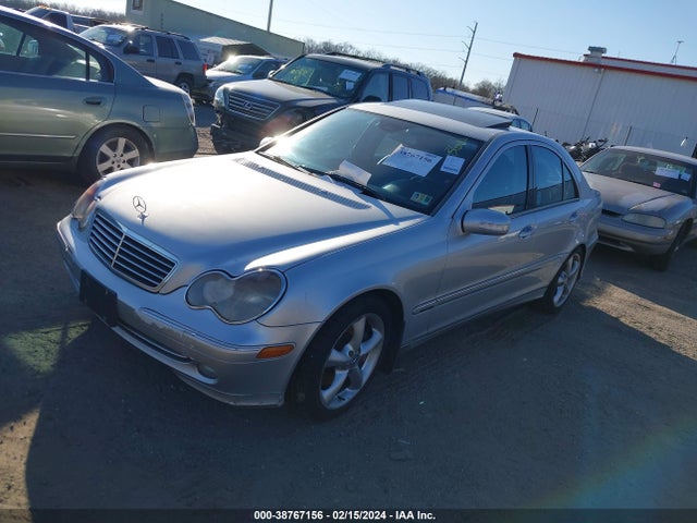2004 MERCEDES-BENZ C 230 KOMPRESSOR SPORT/SPORT VIN: WDBRF40J44F491017
