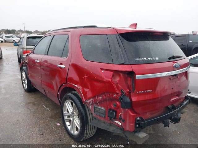 Ford Explorer Limited 2017 1FM5K7F82HGD85677 Image 3