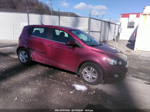 Chevrolet Sonic Lt Auto 2014 1G1JC6SB7E4114017 Image 1