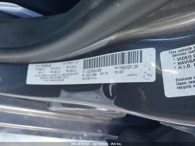 Chrysler 200 Limited 2016 1C3CCCAB2GN143099 Image 9
