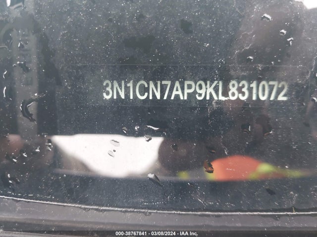 Nissan Versa 1.6 Sv 2019 3N1CN7AP9KL831072 Image 9
