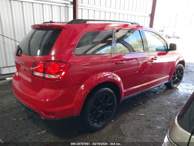 2013 DODGE JOURNEY SXT VIN: 3C4PDCBGXDT677029