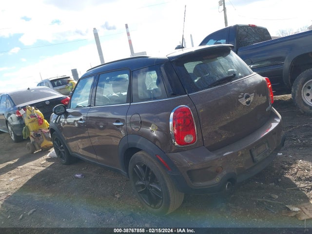 2012 MINI COOPER S COUNTRYMAN WMWZC3C52CWL86054 Photo 2