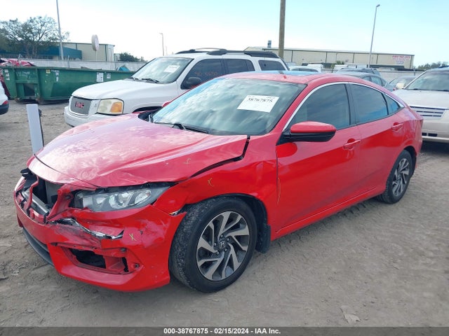 Honda CIVIC EX 2018 2HGFC2F79JH506667 Image 2