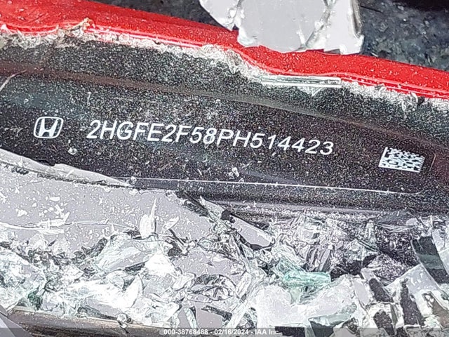 Honda Civic Sport 2023 2HGFE2F58PH514423 Image 9