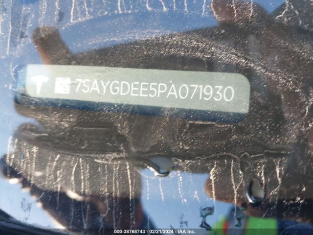 7SAYGDEE5PA071930 Tesla Model Y