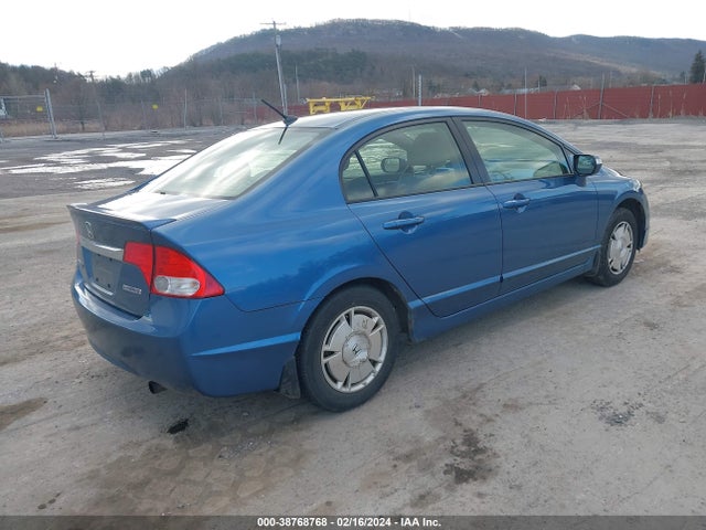 2009 HONDA CIVIC HYBRID VIN: JHMFA36269S014437
