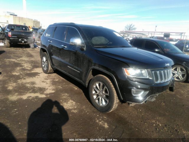 Продаж на аукціоні авто 2014 Jeep Grand Cherokee Limited, vin: 1C4RJFBG7EC399769, номер лоту: 38768987