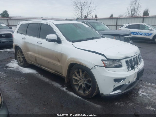 2014 JEEP GRAND CHEROKEE SUMMIT VIN: 1C4RJFJT7EC266220