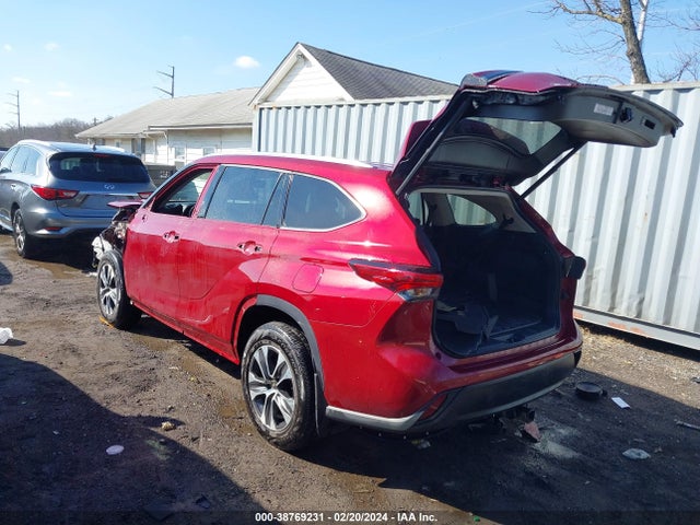 Toyota Highlander Xle 2021 5TDHZRBH5MS153217 Image 3