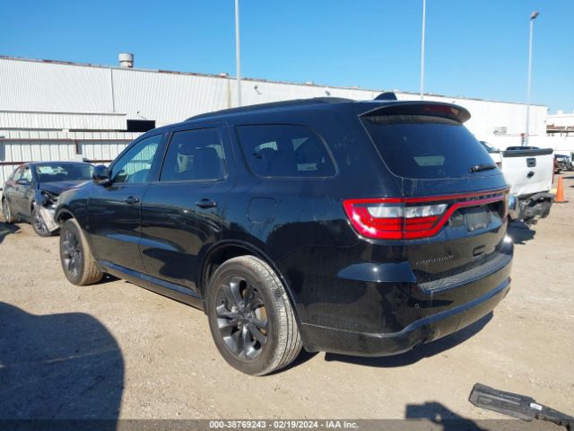 1C4SDHCT8NC226519 Dodge Durango Orange Sport Rwd