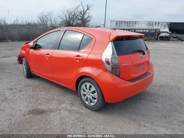 2013 TOYOTA PRIUS C THREE VIN: JTDKDTB35D1057056