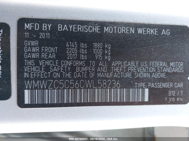 2012 MINI COOPER S COUNTRYMAN WMWZC5C56CWL58236 Photo 8