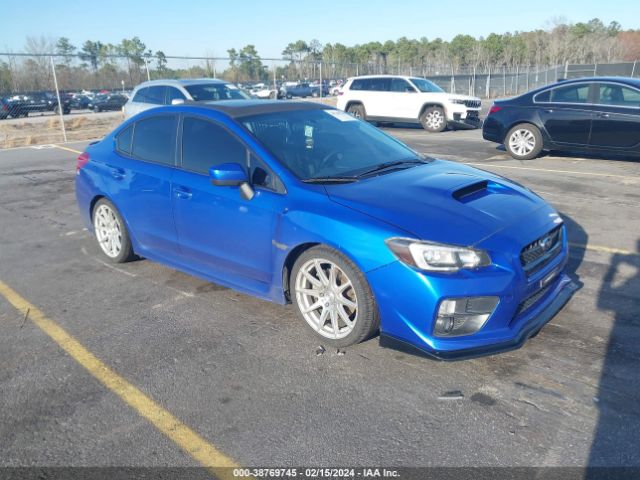 2015 SUBARU WRX JF1VA1J60F9828927