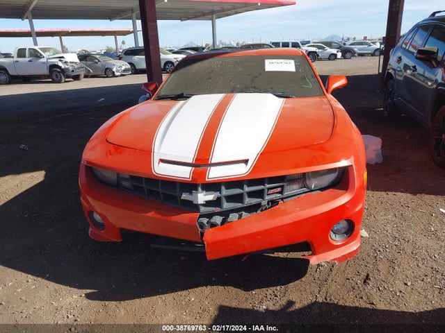 Продажа на аукционе авто 2012 Chevrolet Camaro 2ss, vin: 2G1FK1EJXC9152186, номер лота: 38769763