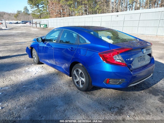 Honda Civic Lx 2020 2HGFC2F61LH558854 Image 3