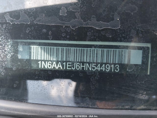 Nissan TITAN SV 2017 1N6AA1EJ6HN544913 Image 9