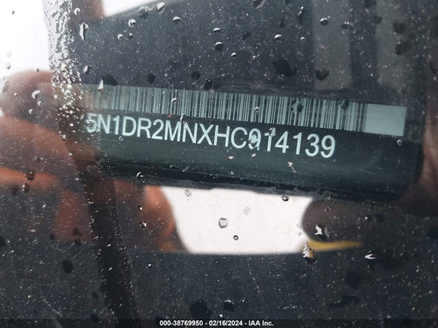 Nissan Pathfinder Sl 2017 5N1DR2MNXHC914139 Image 9