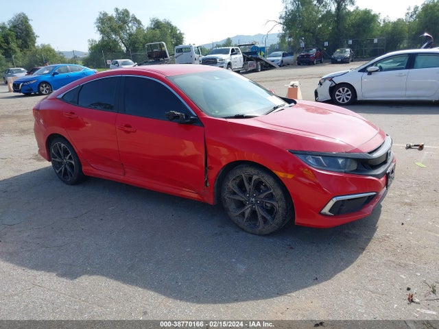 Honda Civic Lx 2020 2HGFC2F6XLH506607 main image