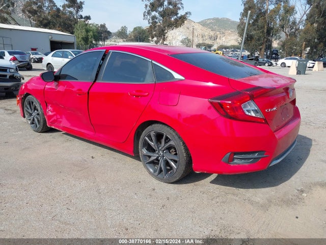 Honda Civic Lx 2020 2HGFC2F6XLH506607 Image 3