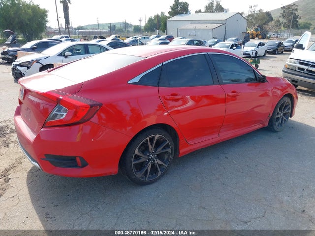 Honda Civic Lx 2020 2HGFC2F6XLH506607 Image 4