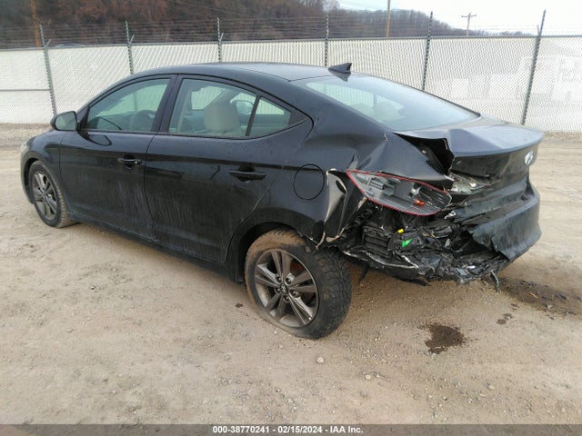 2018 Hyundai Elantra Sel მანქანა იყიდება აუქციონზე, vin: 5NPD84LF6JH293134, აუქციონის ნომერი: 38770241